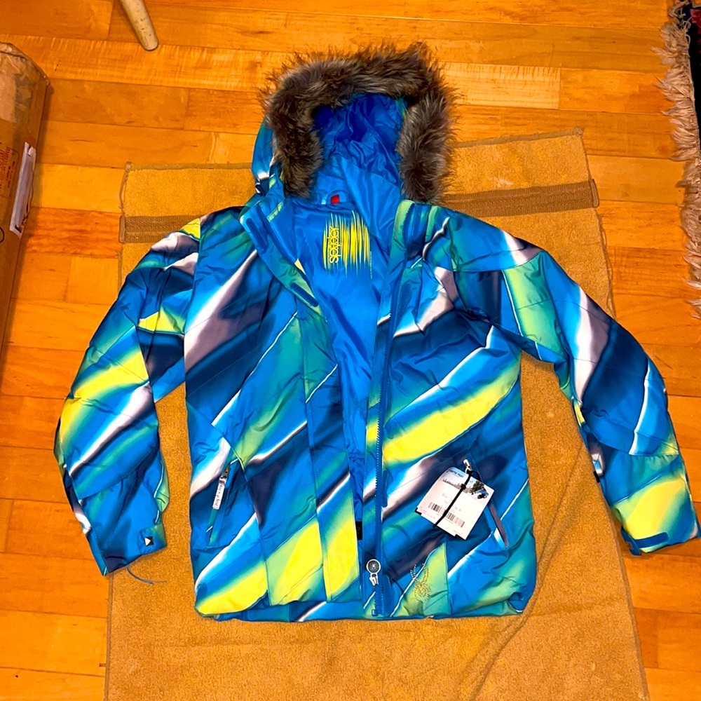 Spyder girls ski jacket